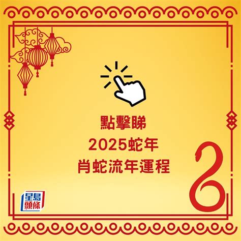 蛇2025|麥玲玲2025蛇年運程｜12生肖財運+愛情總運勢全面睇+開運大